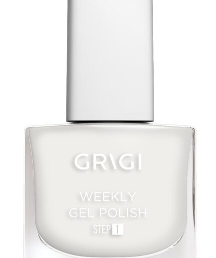 GRIGI WEEKLY GEL NAIL POLISH NEW FORMULA EXTRA STRONG  501 FRENCH WHITE