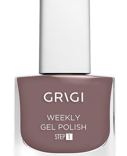 GRIGI WEEKLY GEL NAIL POLISH EXTRA STRONG 605 DARK NUDE ROSE