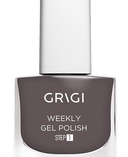 GRIGI WEEKLY GEL NAIL POLISH EXTRA STRONG 613 CHOCOLATE GREY