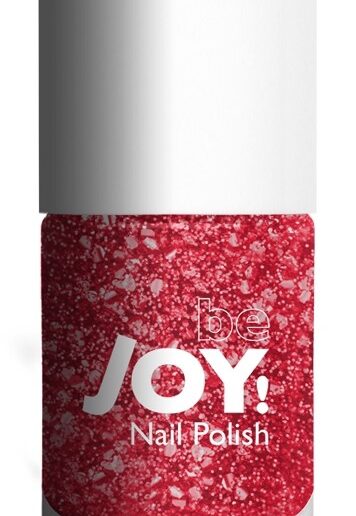 BEJOY NAIL POLISH 222 GLITTER RED