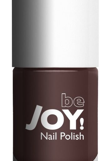 BEJOY NAIL POLISH 258 BLACK BROWN PEAR