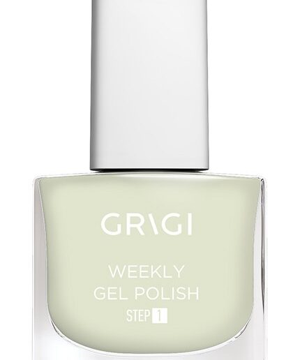 GRIGI WEEKLY GEL NAIL POLISH 534 LIGHT GREEN