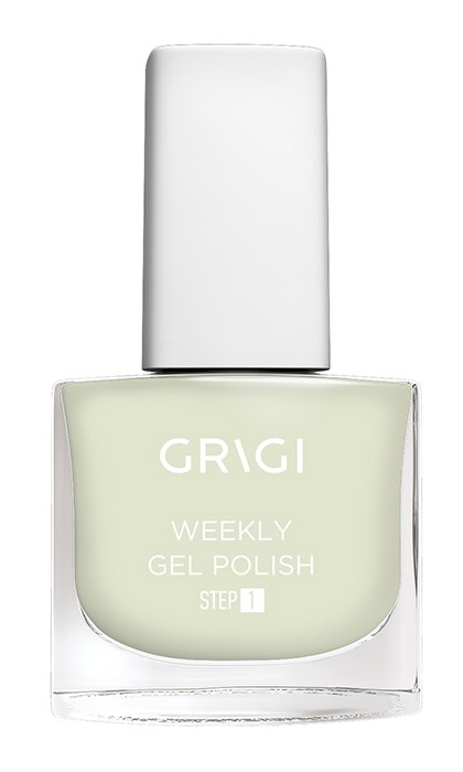 GRIGI WEEKLY GEL NAIL POLISH 534 LIGHT GREEN GRIGI WEEKLY GEL NAIL POLISH 534 LIGHT GREEN