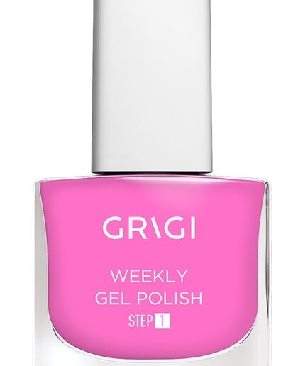 GRIGI WEEKLY GEL NAIL POLISH 579 LIGHT PINK FUCHSIA