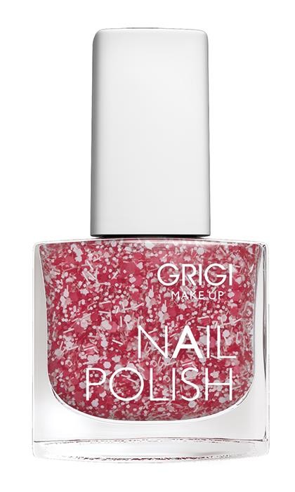 GRIGI APPLY & GO GLITTER & CONFETTI NAIL POLISH NO 204 RED CONFETTI