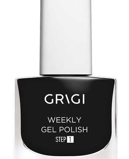GRIGI WEEKLY GEL NAIL POLISH NEW FORMULA EXTRA STRONG 620 BLACK