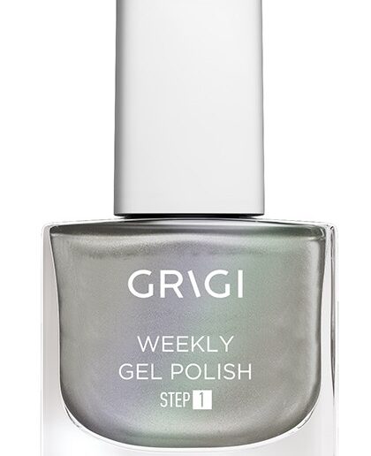 GRIGI WEEKLY GEL NAIL POLISH EXTRA STRONG 601 LIGHT GREY
