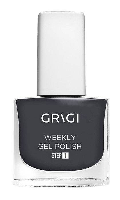 GRIGI WEEKLY GEL NAIL POLISH EXTRA STRONG 602 DARK GREY GRIGI WEEKLY GEL NAIL POLISH EXTRA STRONG 602 DARK GREY