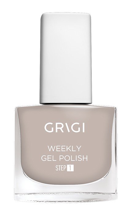 GRIGI WEEKLY GEL NAIL POLISH EXTRA STRONG 611 DARK GREY NUDE