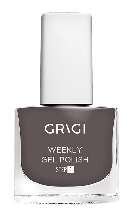 GRIGI WEEKLY GEL NAIL POLISH EXTRA STRONG 613 CHOCOLATE GREY