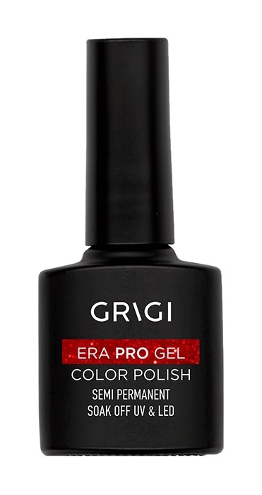 GRIGI ERA PRO SEMI PERMANENT GEL POLISH 060 RED GLITTER GRIGI ERA PRO SEMI PERMANENT GEL POLISH 060 RED GLITTER
