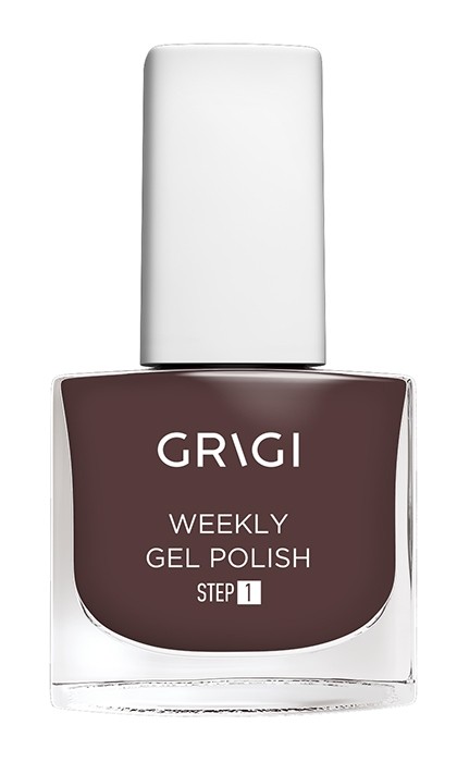 GRIGI WEEKLY GEL NAIL POLISH 554 DARK MARON GRIGI WEEKLY GEL NAIL POLISH 554 DARK MARON