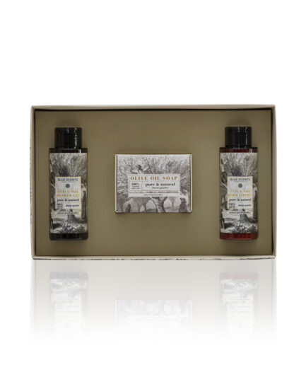 BLUESCENTS GIFT SET OLIVE OIL – 3 PCS