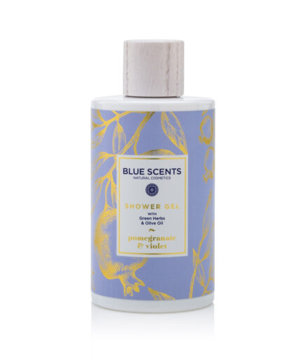 BLUESCENTS SHOWER GEL POMEGRANATE & VIOLET