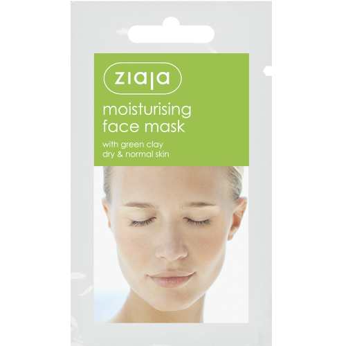 ZIAJA MOISTURISING FACE MASK WITH GREEN CLAY 7ml ZIAJA MOISTURISING FACE MASK WITH GREEN CLAY 7ml