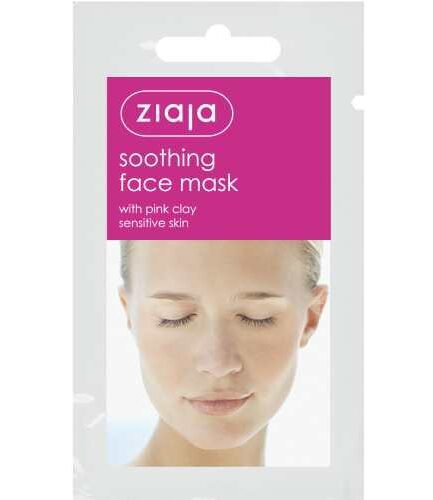ZIAJA SOOTHING FACE MASK WITH PINK CLAY 7ml