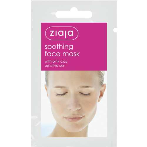 ZIAJA SOOTHING FACE MASK WITH PINK CLAY 7ml ZIAJA SOOTHING FACE MASK WITH PINK CLAY 7ml