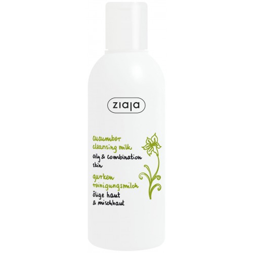 ZIAJA CUCUMBER CLEANSING MILK 200ml