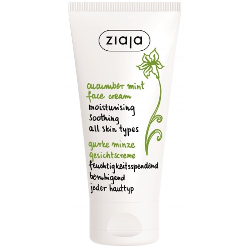 ZIAJA CUCUMBER MINT FACE CREAM 50ml ZIAJA CUCUMBER MINT FACE CREAM 50ml