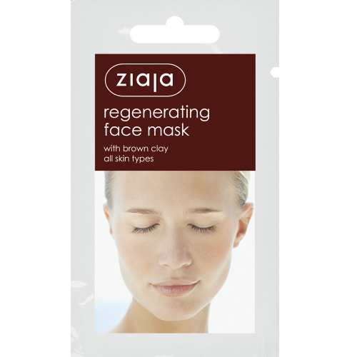 ZIAJA REGENERATING FACE MASK WITH BROWN CLAY 7m