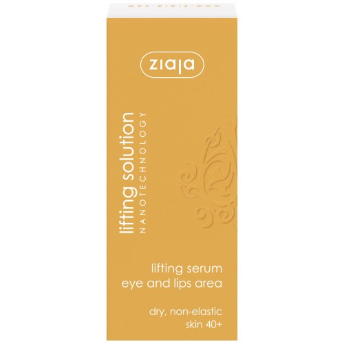 ZIAJA LIFTING SOLUTION NANOTECHNOLOGY SERUM EYE & LIPS AREA 30 ml